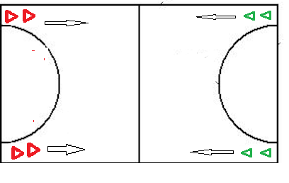 handbal oefeningen 3